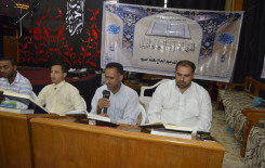 الختمات القرآنية الرمضانية المرتلة تزين مجالس قضاء الهندية في كربلاء