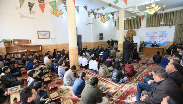 معهد القرآن الكريم / فرع الهندية يُحيّ محفلاً قرآنياً لحفظة الكتاب المبين