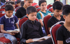 ناشئة وبراعم يشاركون في الختمة القرآنية الرمضانية المرتلة حفظاً