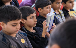 ناشئة وبراعم يشاركون في الختمة القرآنية الرمضانية المرتلة حفظاً