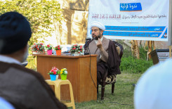 فرع الهندية يقيم ندوة قرآنية بعنوان (القرآن الكريم والمهدي -عج-)