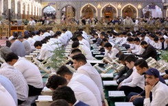 المَجمَع العلميّ يشرك عدد من طلبة مدارس كربلاء بحضور الختمة القرآنية المركزية