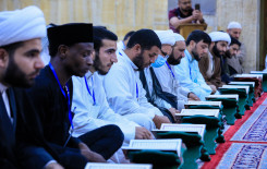 مركز المشاريع القرآنية يستضيف المشاركين في المشروع القرآني لطلبة العلوم الدينية