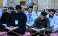 مركز المشاريع القرآنية يستضيف المشاركين في المشروع القرآني لطلبة العلوم الدينية