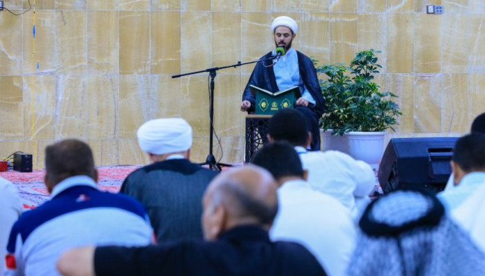 مركز المشاريع القرآنية يستضيف المشاركين في المشروع القرآني لطلبة العلوم الدينية