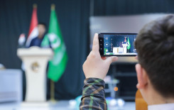 بالبهجة والسرور معهد القرآن الكريم يحي ولادة الإمام الحسين -عليه السلام-