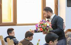 بالبهجة والسرور معهد القرآن الكريم يحي ولادة الإمام الحسين -عليه السلام-