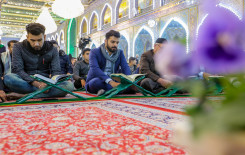 عرش التلاوة ينشر أريج القرآن في رحاب الروضة العباسية المطهرة