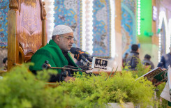 عرش التلاوة ينشر أريج القرآن في رحاب الروضة العباسية المطهرة