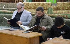 تزامناً مع استشهاد فاطمة الزهراء (عليها السلام) يقيم فرع معهد القرآن الكريم في الهندية محفلاً قرآنياً مباركاً