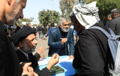 معهد القرآن الكريم يقيم مشروع تعليم القراءة الصحيحة للزائرين في ذكرى استشهاد الإمام الكاظم (عليه السلام)