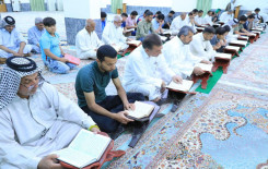 الختمات القرآنية الرمضانية في رحاب مدينة القرآن الناطق أمير المؤمنين (عليه السلام)