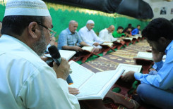 الختمات القرآنية الرمضانية في رحاب مدينة القرآن الناطق أمير المؤمنين (عليه السلام)