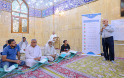 المَجمَع العلميّ يواصل دروسه التعليمية الأسبوعية لزائري مقام الإمام المهدي (عج)