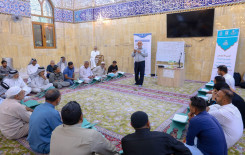 المَجمَع العلميّ يواصل دروسه التعليمية الأسبوعية لزائري مقام الإمام المهدي (عج)