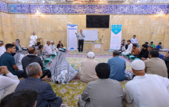 المَجمَع العلميّ يواصل دروسه التعليمية الأسبوعية لزائري مقام الإمام المهدي (عج)