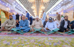 المَجمَع العلميّ يواصل دروسه التعليمية الأسبوعية لزائري مقام الإمام المهدي (عج)