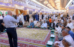 المَجمَع العلميّ يواصل دروسه التعليمية الأسبوعية لزائري مقام الإمام المهدي (عج)