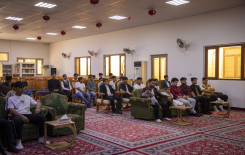 المجمع العلمي يواصل إقامة الورش التطويرية لطلبة المدارس في كربلاء