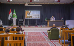 المجمع العلمي يواصل إقامة الورش التطويرية لطلبة المدارس في كربلاء