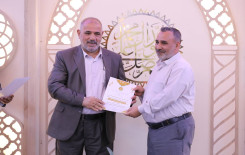 المجمع العلمي يختتم الختمات القرآنية في مقام الإمام المهدي (عجّل الله فرجه)