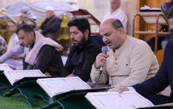 المجمع العلمي يختتم الختمات القرآنية في مقام الإمام المهدي (عجّل الله فرجه)