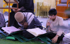 المجمع العلمي يختتم الختمات القرآنية في مقام الإمام المهدي (عجّل الله فرجه)