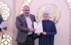 المجمع العلمي يختتم الختمات القرآنية في مقام الإمام المهدي (عجّل الله فرجه)