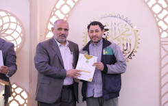 المجمع العلمي يختتم الختمات القرآنية في مقام الإمام المهدي (عجّل الله فرجه)