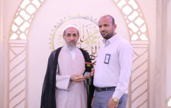 المجمع العلمي يختتم الختمات القرآنية في مقام الإمام المهدي (عجّل الله فرجه)