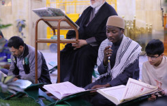 المجمع العلمي يختتم الختمات القرآنية في مقام الإمام المهدي (عجّل الله فرجه)