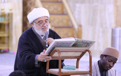 المجمع العلمي يختتم الختمات القرآنية في مقام الإمام المهدي (عجّل الله فرجه)