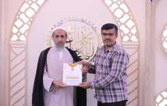 المجمع العلمي يختتم الختمات القرآنية في مقام الإمام المهدي (عجّل الله فرجه)