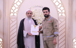 المجمع العلمي يختتم الختمات القرآنية في مقام الإمام المهدي (عجّل الله فرجه)