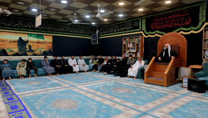 ضمن مشروع (المساجد حياة) .. المَجمَع العلميّ يحيي شهادة الإمام الصادق (عليه السلام)