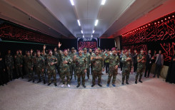 المَجمَعُ العلميّ وفرقةُ العباس يقيمان مجلسَ عزاءٍ للإمام الهادي (عليه السلام) في كربلاء