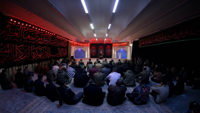 المَجمَعُ العلميّ وفرقةُ العباس يقيمان مجلسَ عزاءٍ للإمام الهادي (عليه السلام) في كربلاء