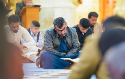 ضمن فعاليات ملتقى النورين.. قرّاء العتبة العسكرية المقدسة يشاركون في الختمة القرآنية المركزية في بابل