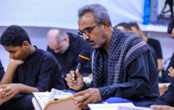 المَجمَع العلميّ ينظّم محفلاً تعليميًا في مجمع أبي الفضل الخدمي للزائرين