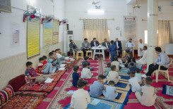 المَجمَع العلمِي يُتابع سير الدورات القرآنية الصيفية في قضاء الهندية