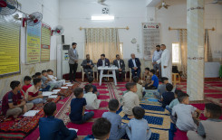 المَجمَع العلمِي يُتابع سير الدورات القرآنية الصيفية في قضاء الهندية