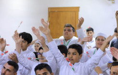 طلبة الدورات الصيفية في كربلاء يُحيون ذكرى عيد الغدير الأغر