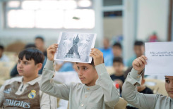 بالأفراح والورود طلبة الدورات الصيفية يُحيون ذكرى عيد الغدير الأغر في قضاء الهندية