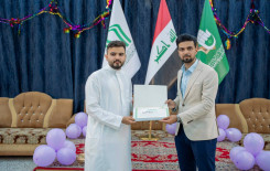 بالأفراح والورود طلبة الدورات الصيفية يُحيون ذكرى عيد الغدير الأغر في قضاء الهندية