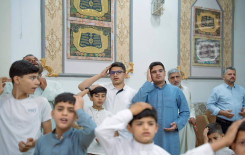 بالأفراح والورود طلبة الدورات الصيفية يُحيون ذكرى عيد الغدير الأغر في قضاء الهندية