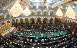 المجمع العلمي يختتم فعاليات الختمة المركزية في صحن مرقد أبي الفضل العباس (عليه السلام)