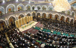 المجمع العلمي يختتم فعاليات الختمة المركزية في صحن مرقد أبي الفضل العباس (عليه السلام)