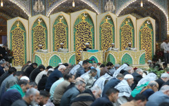 المجمع العلمي يختتم فعاليات الختمة المركزية في صحن مرقد أبي الفضل العباس (عليه السلام)