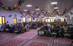 المجمع العلمي يقدّم محاضرة تعريفية لوفد من طلبة المدارس الدينية في مدينة مشهد