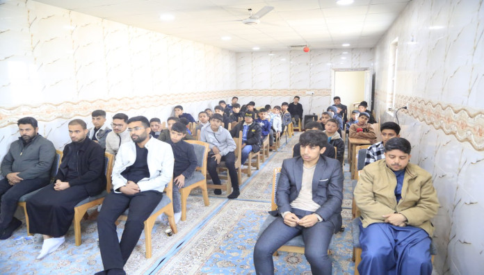 المَجمَع العلميّ ينظم محاضرة قرآنية لطلبته الحفاظ في قضاء الهندية